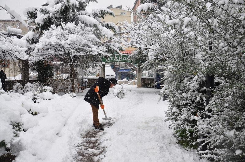 Türkiye'den kar manzaraları 42