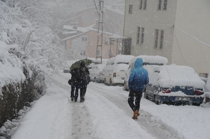 Türkiye'den kar manzaraları 44