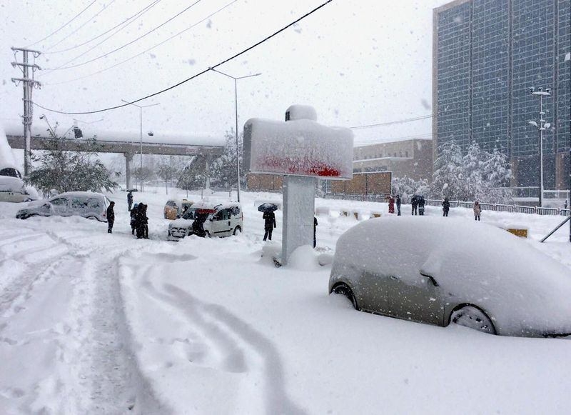 Türkiye'den kar manzaraları 47