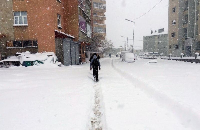 Türkiye'den kar manzaraları 48