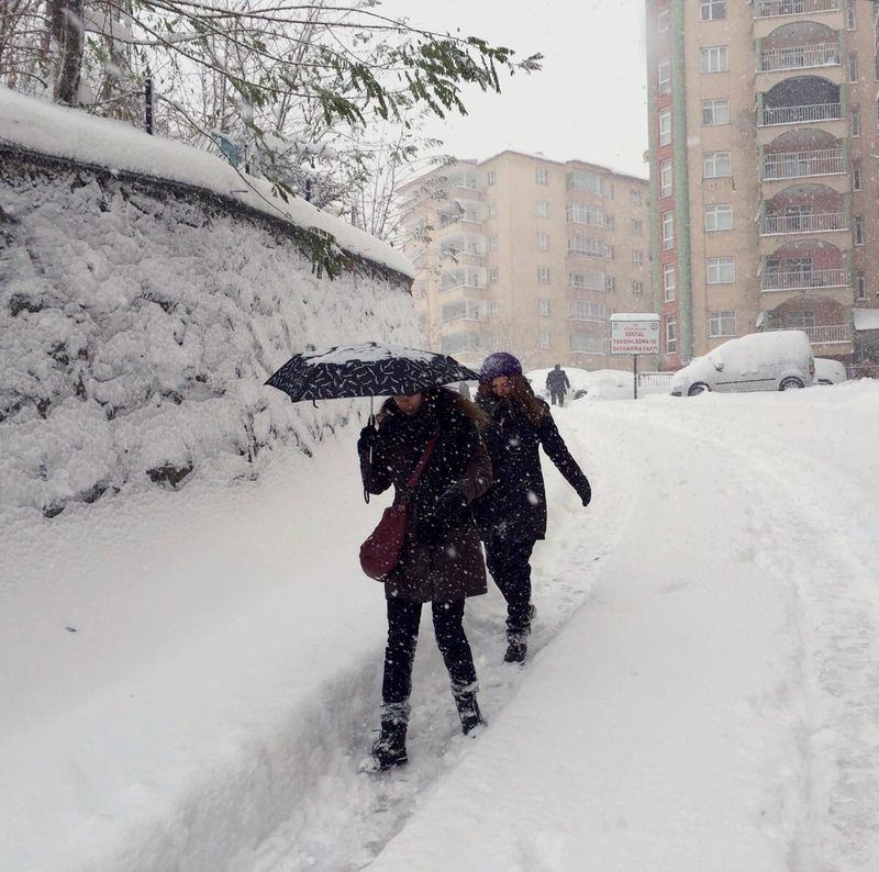 Türkiye'den kar manzaraları 53