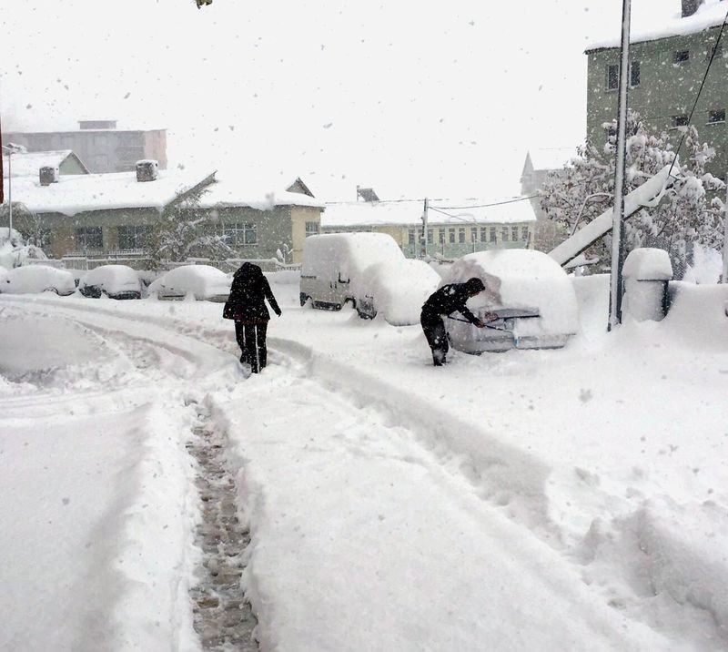 Türkiye'den kar manzaraları 54