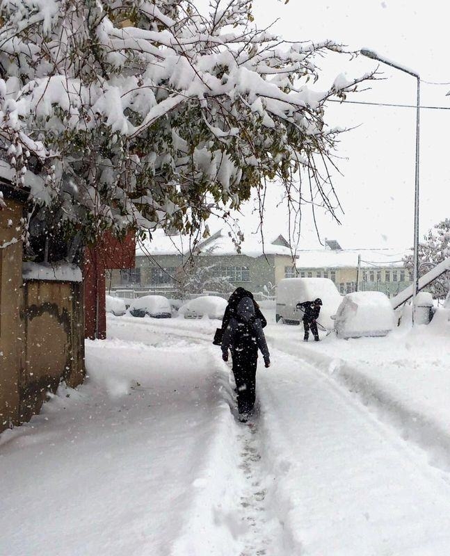 Türkiye'den kar manzaraları 55