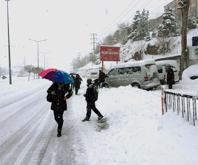 Türkiye'den kar manzaraları 56