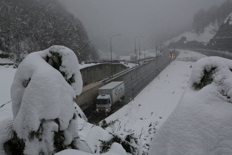 Türkiye'den kar manzaraları 65
