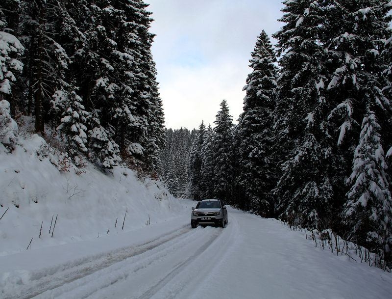 Türkiye'den kar manzaraları 75