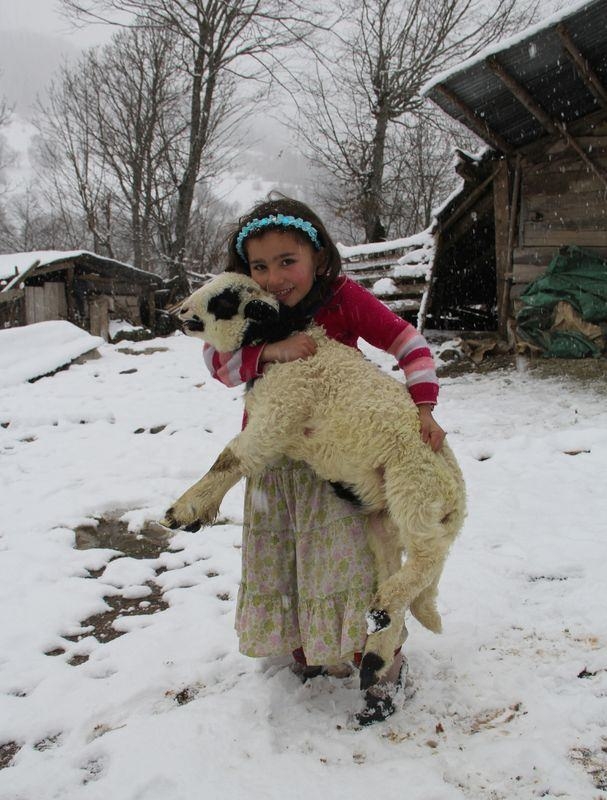 Türkiye'den kar manzaraları 76