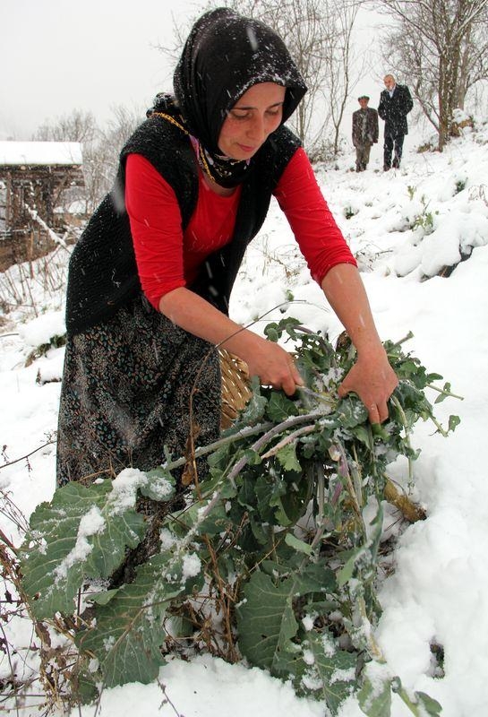 Türkiye'den kar manzaraları 77