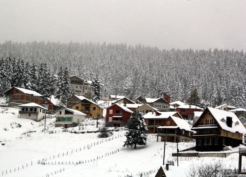 Türkiye'den kar manzaraları 79