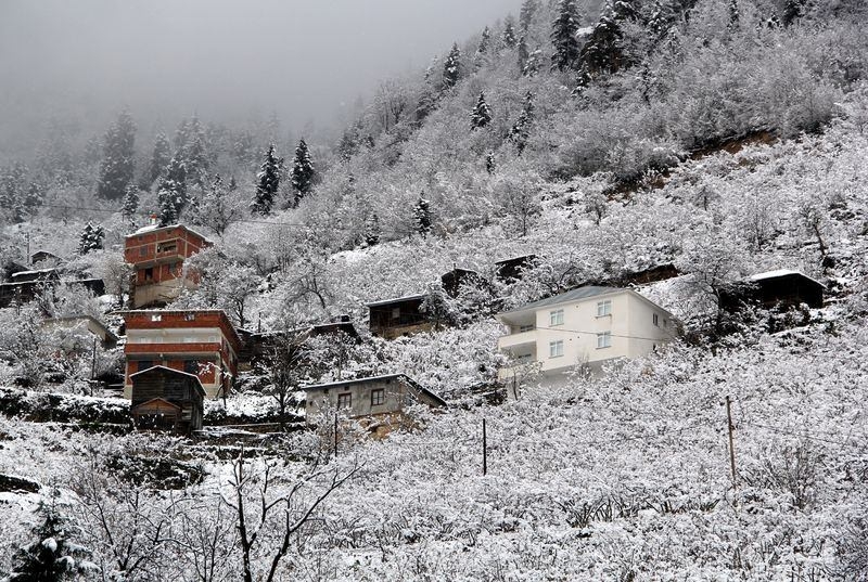 Türkiye'den kar manzaraları 80