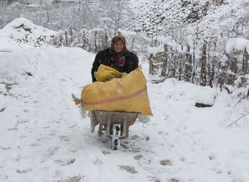 Türkiye'den kar manzaraları 83