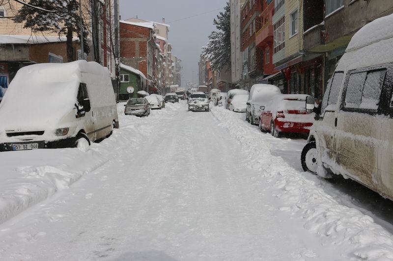 Türkiye'den kar manzaraları 95