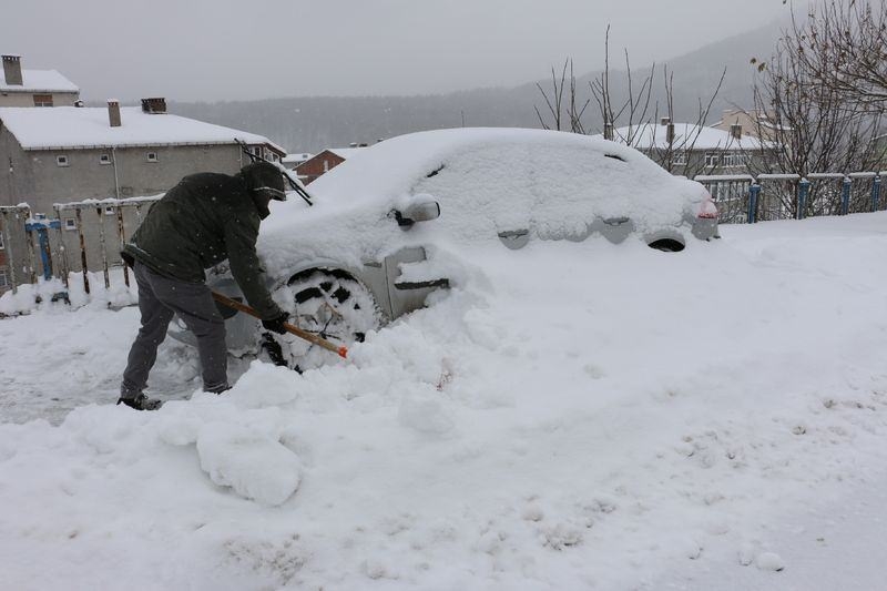 Türkiye'den kar manzaraları 97