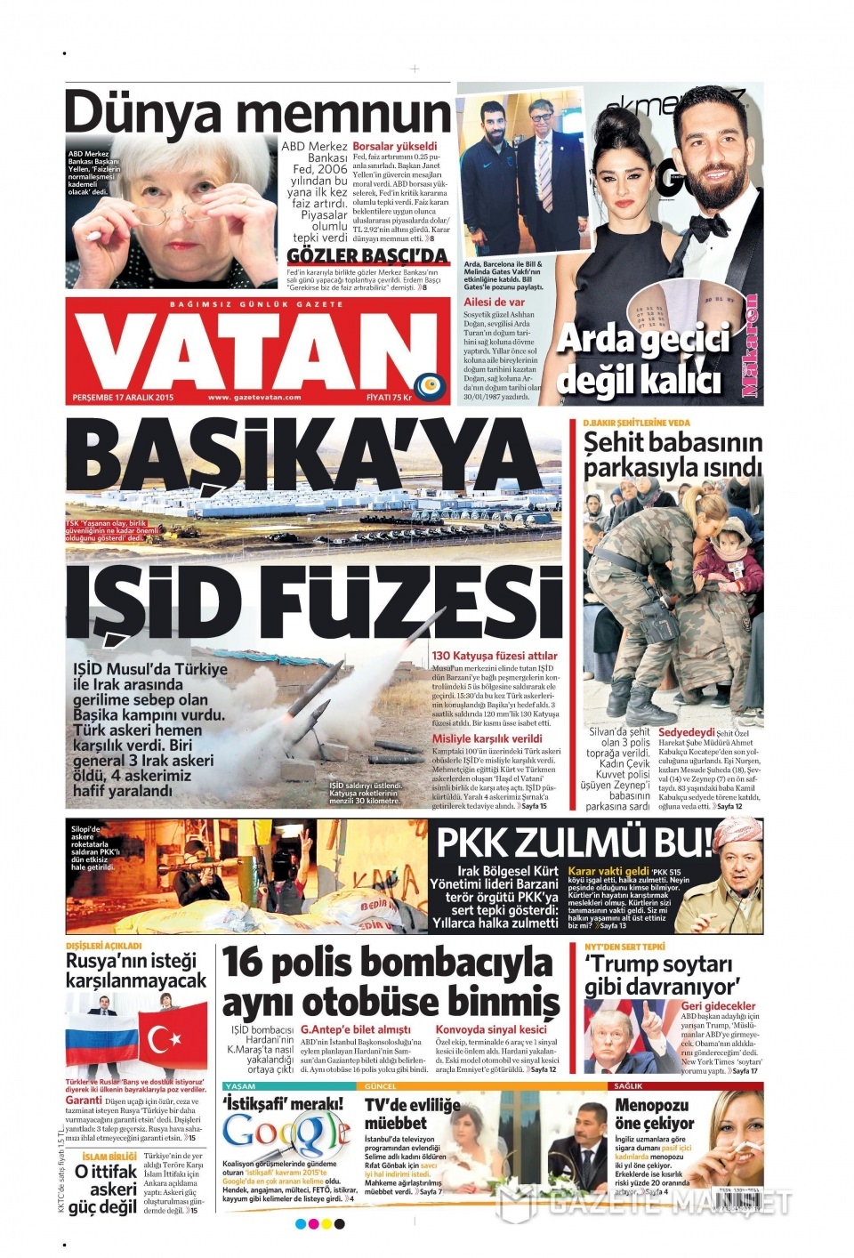 17 Aralık 2015 gazete manşetleri 22