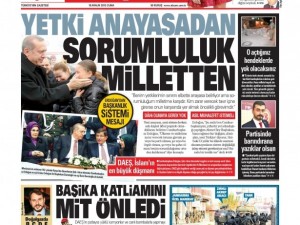 18 Aralık 2015 gazete manşetleri