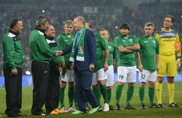 Santrayı Erdoğan yaptı, ilk golü o attı 10