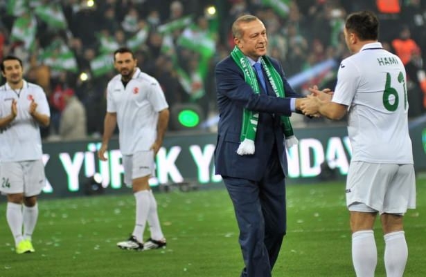 Santrayı Erdoğan yaptı, ilk golü o attı 9