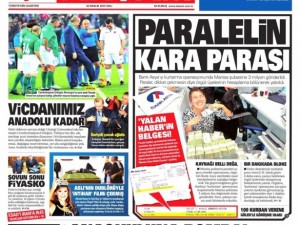 22 Aralık 2015 gazete manşetleri