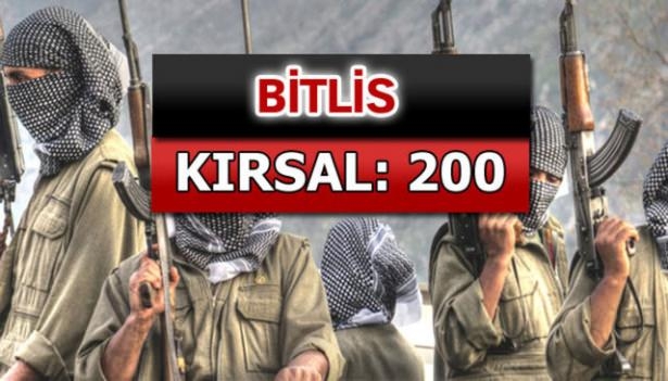 İşte PKK'lı hainlerin il il dağılımı 19