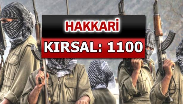 İşte PKK'lı hainlerin il il dağılımı 37