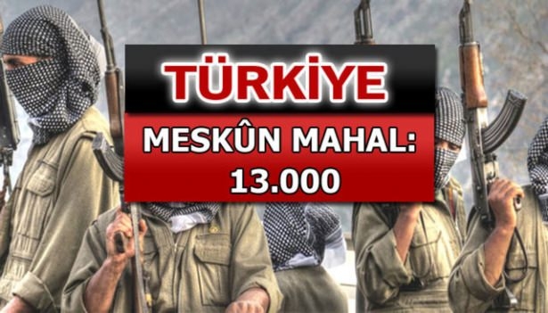 İşte PKK'lı hainlerin il il dağılımı 79