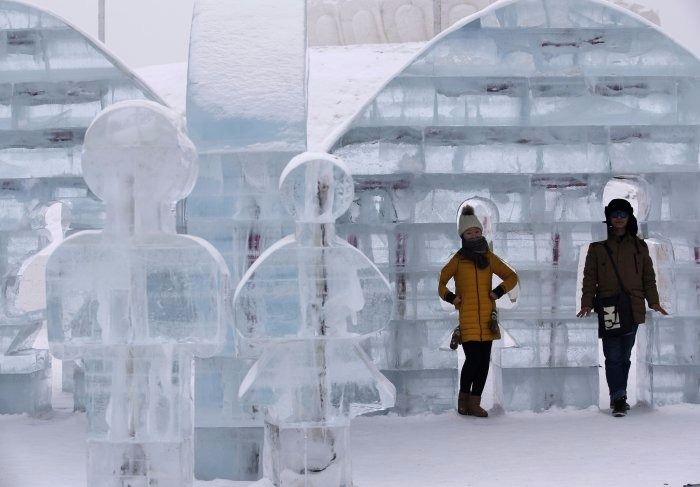 Çin'de Buz ve Kar Festivali 11