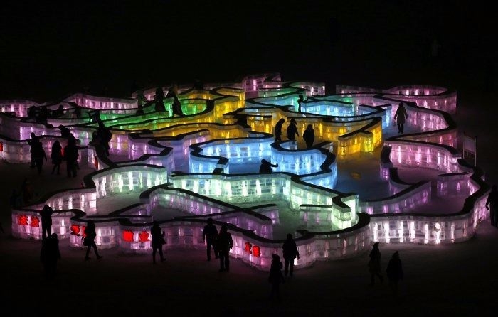 Çin'de Buz ve Kar Festivali 15