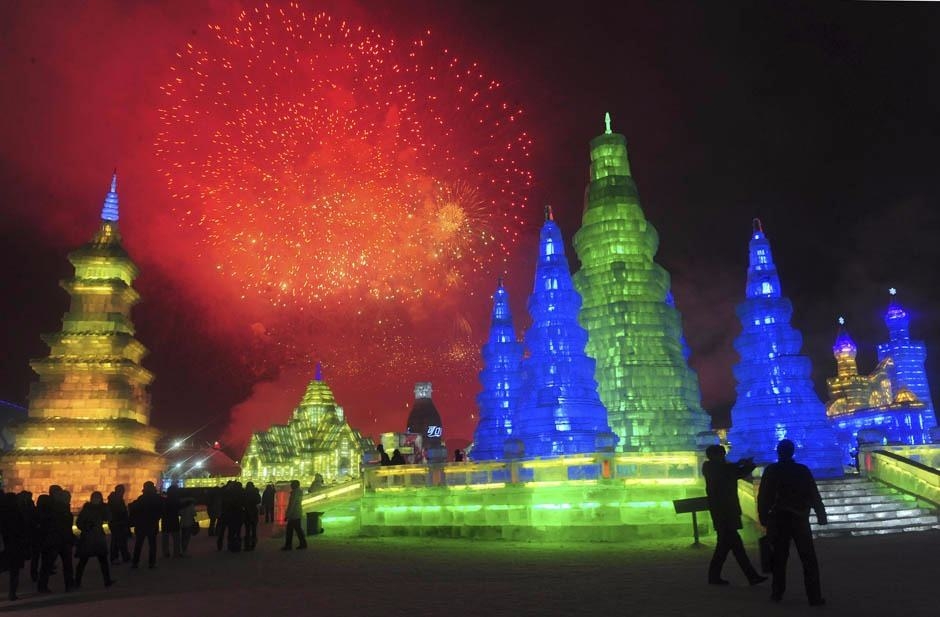 Çin'de Buz ve Kar Festivali 22