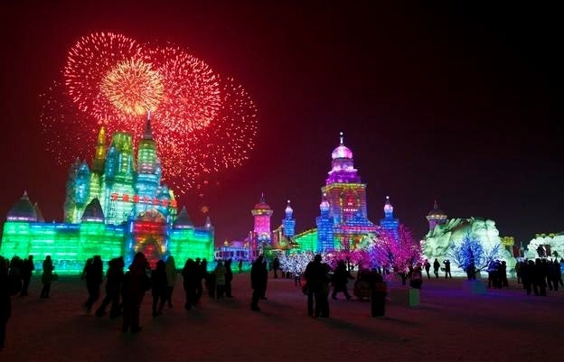 Çin'de Buz ve Kar Festivali 25