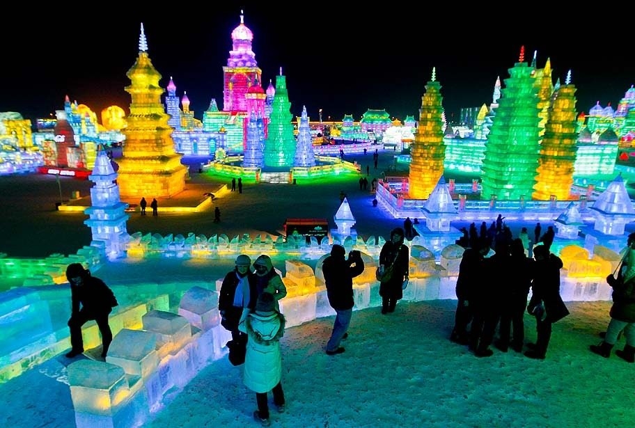 Çin'de Buz ve Kar Festivali 32