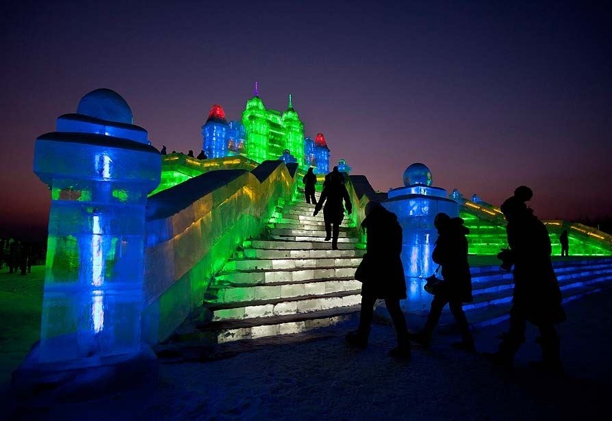 Çin'de Buz ve Kar Festivali 36