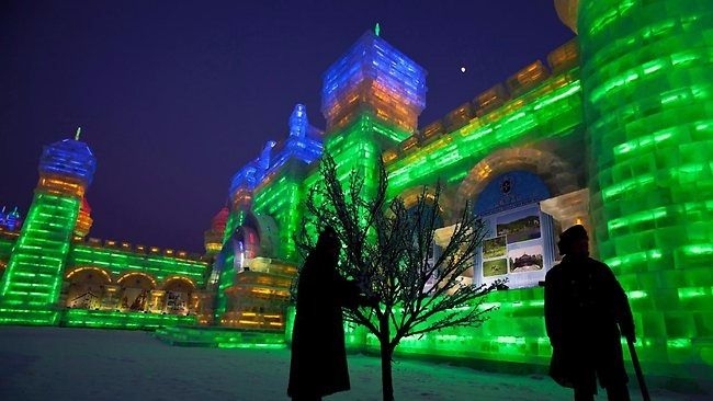 Çin'de Buz ve Kar Festivali 39