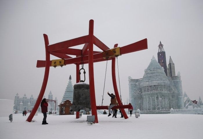 Çin'de Buz ve Kar Festivali 6
