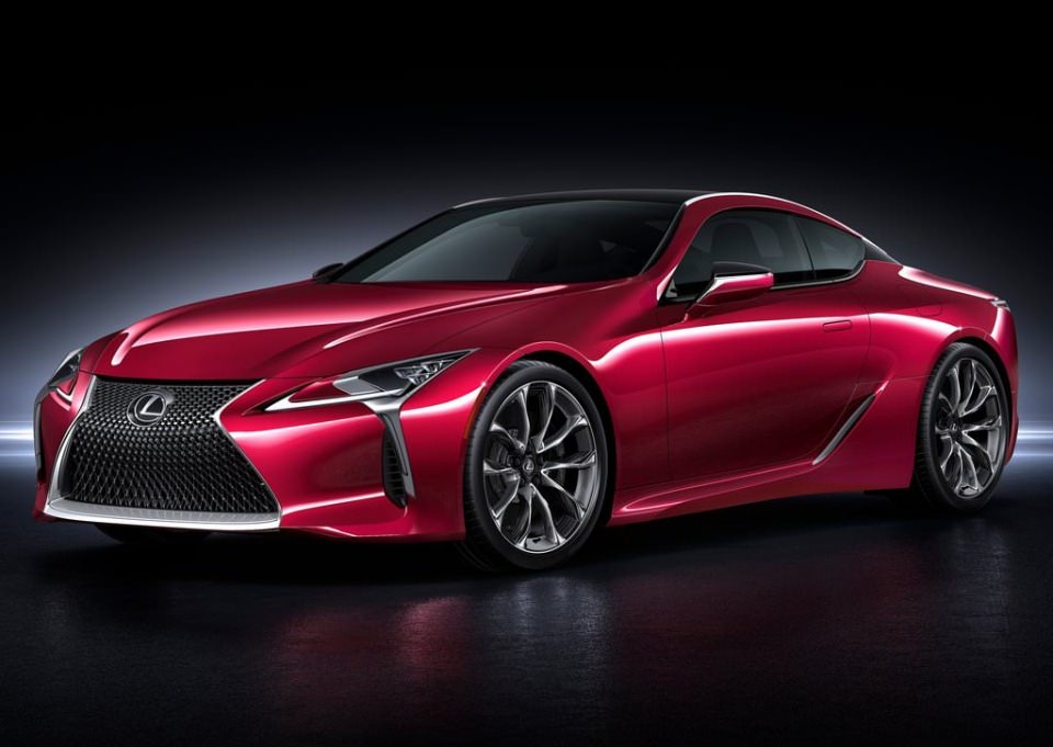 BMW 6'ya yeni rakip: Lexus LC 500 2017 12