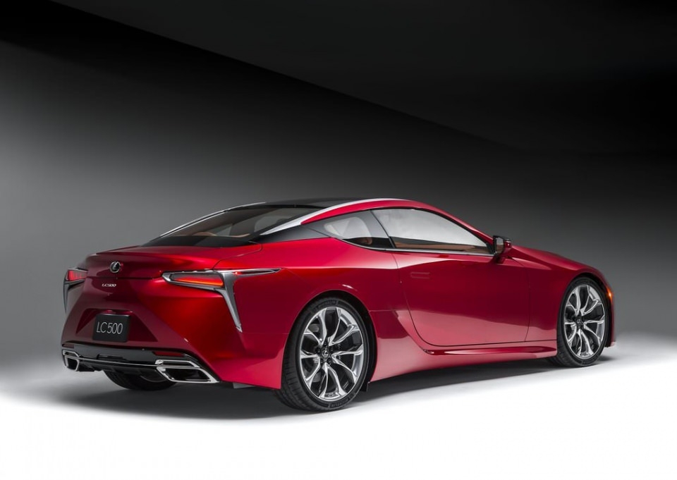 BMW 6'ya yeni rakip: Lexus LC 500 2017 35