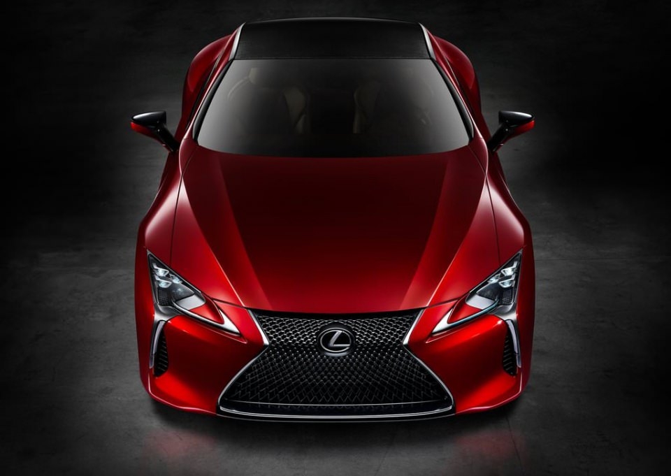 BMW 6'ya yeni rakip: Lexus LC 500 2017 8