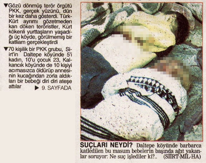 PKK'nın katlettiği bebekler 7