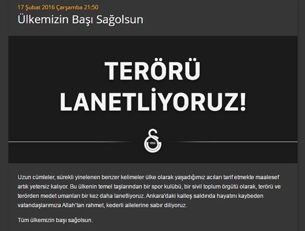 Spor dünyasından Ankara'daki saldırıya büyük tepki! 13