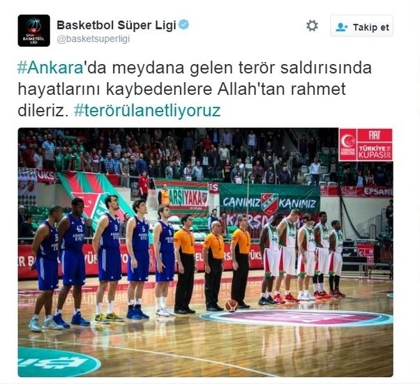Spor dünyasından Ankara'daki saldırıya büyük tepki! 7