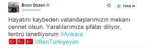 Spor dünyasından Ankara'daki saldırıya büyük tepki! 8