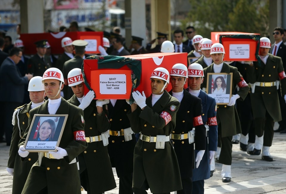Ankara'daki Şehitlerimiz uğurlandı. 10