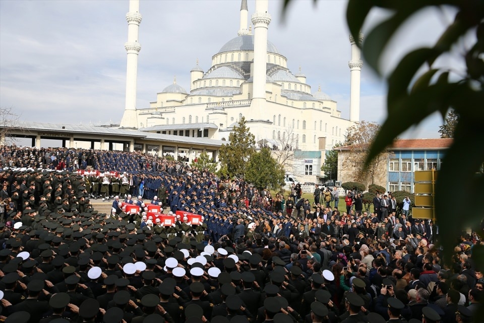 Ankara'daki Şehitlerimiz uğurlandı. 16