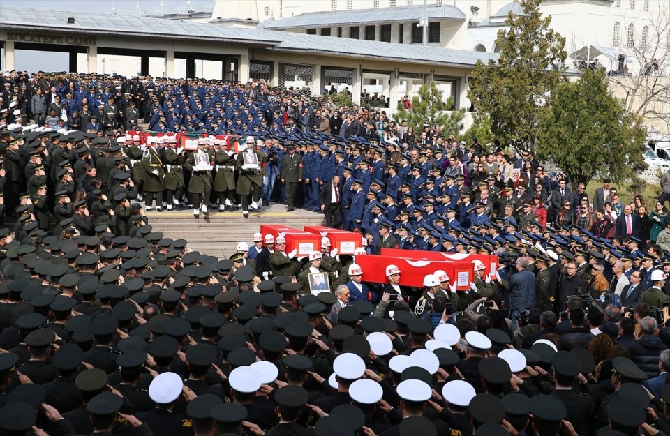 Ankara'daki Şehitlerimiz uğurlandı. 17