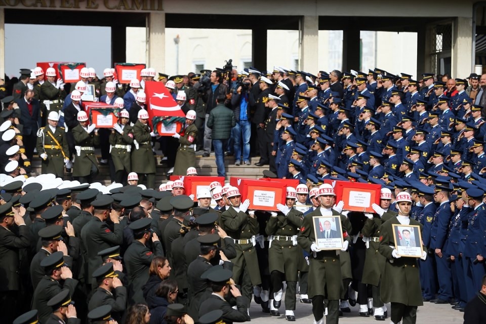 Ankara'daki Şehitlerimiz uğurlandı. 8