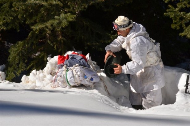 "Özel komando"lar Ilgaz Dağı'nda kış eğitiminde 12