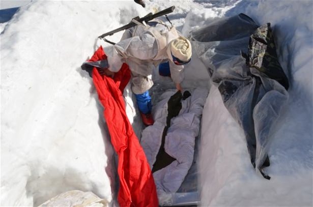 "Özel komando"lar Ilgaz Dağı'nda kış eğitiminde 13