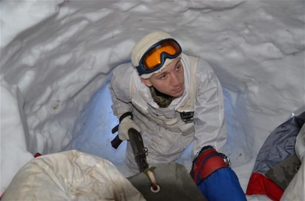 "Özel komando"lar Ilgaz Dağı'nda kış eğitiminde 15