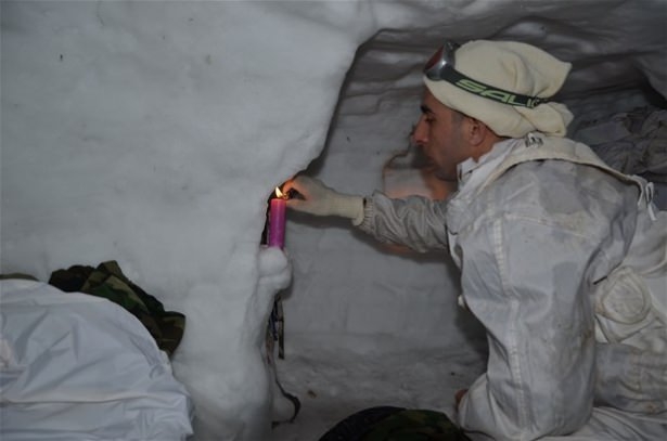 "Özel komando"lar Ilgaz Dağı'nda kış eğitiminde 16