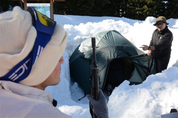 "Özel komando"lar Ilgaz Dağı'nda kış eğitiminde 23