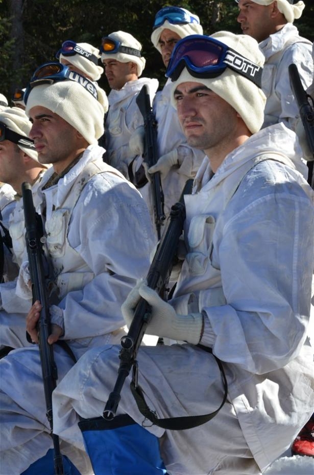 "Özel komando"lar Ilgaz Dağı'nda kış eğitiminde 7